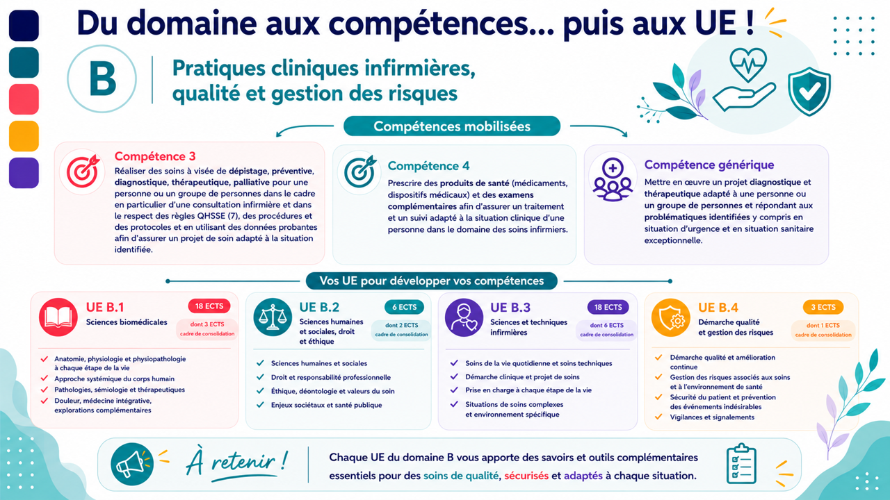 Infographie domaine B